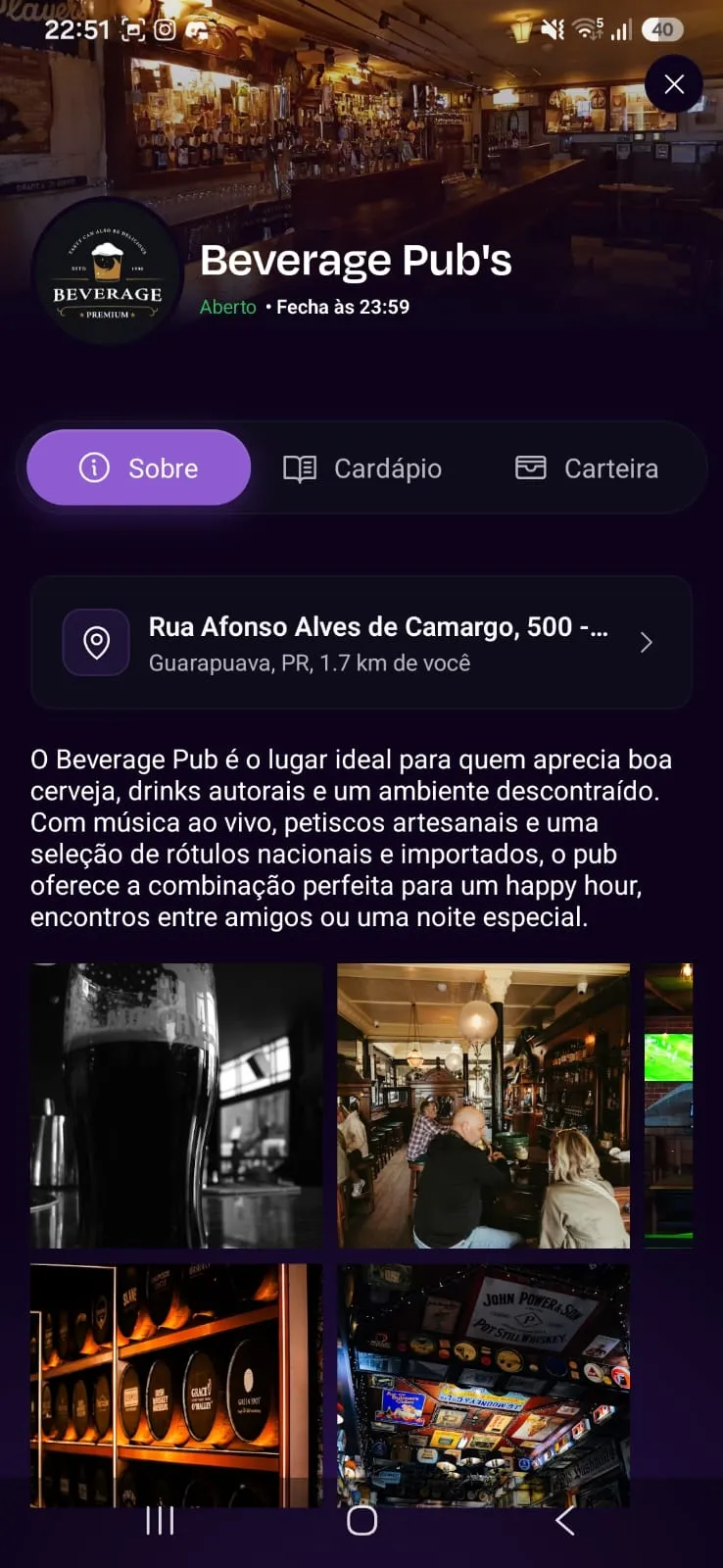 O que está acontecendo agora nos lugares perto de você